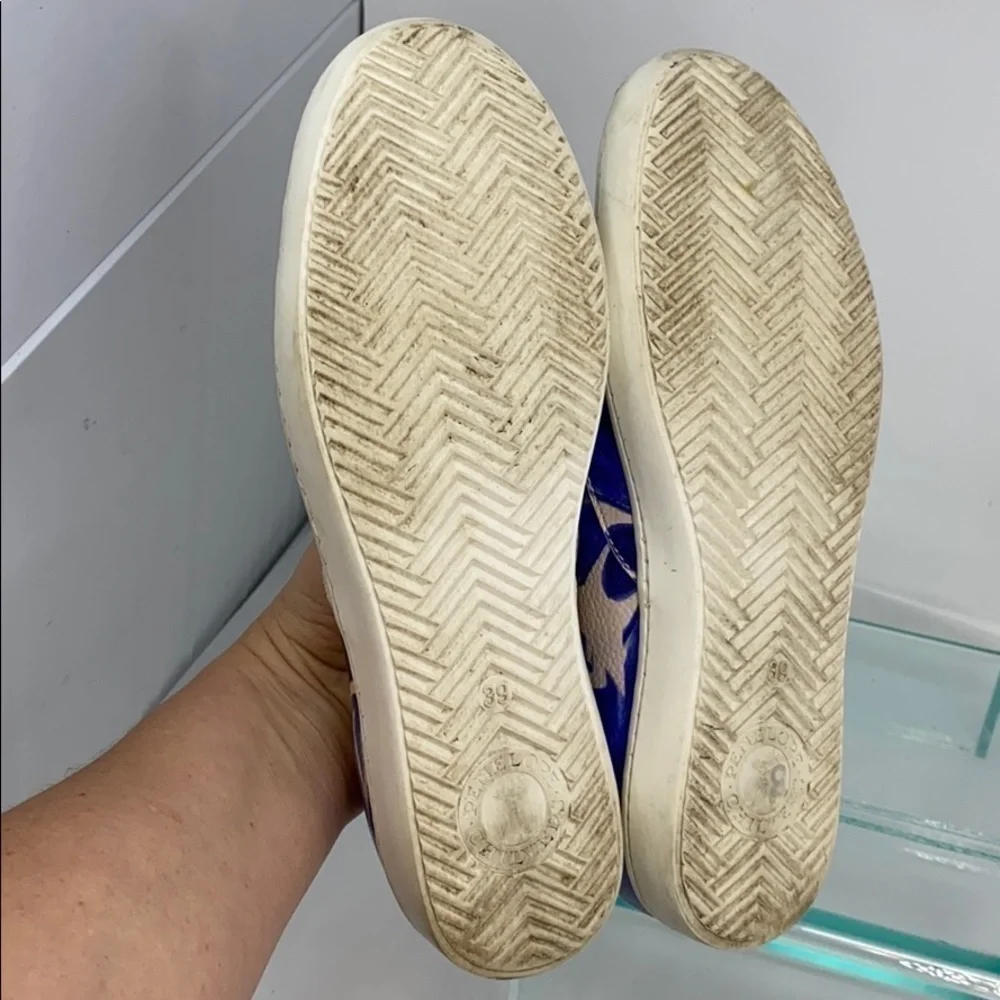 Penelope Chilvers Sz 39 Leather Slip On Sneaker